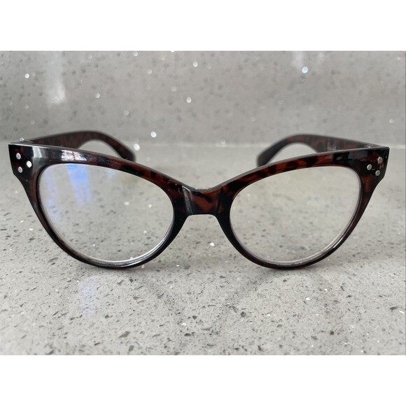 Nicole Miller NM819 Tortoise Frames ONLY round full rim Eyeglasses - Picture 1 of 14